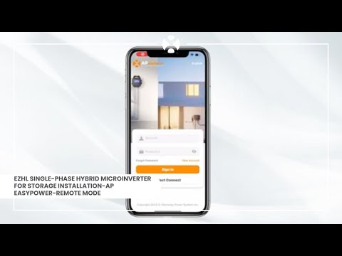 APSYSTEMS EZHI SINGLE PHASE HYBRID INVERTER