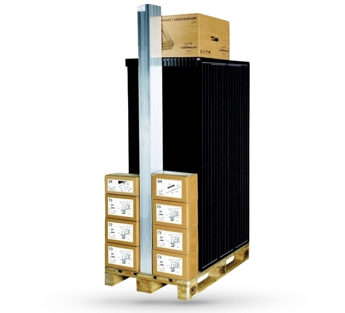 [SOLARKIT3K500APS] Solar kit 3kW / Micro Inverter /  Tiles 500