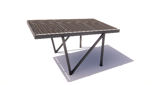 Genelios : CarPort 2 Cars Extendable Oak Wood imitation